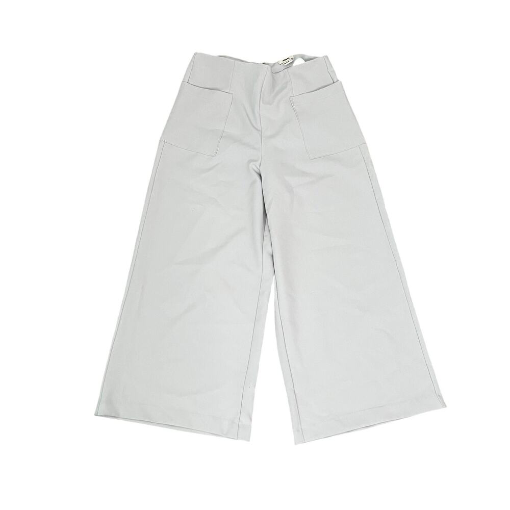 Jason Wu Wide Leg Gray Pants Trousers Career‎ Business Pockets